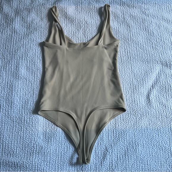 Abercrombie & Fitch Soft A&F Collection Tan Bodysuit - Picture 2 of 3